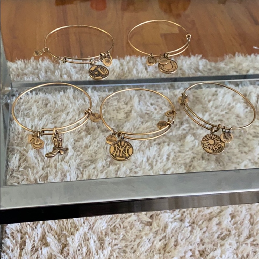 ALEX&ANI Gold Tone Bracelet Set!